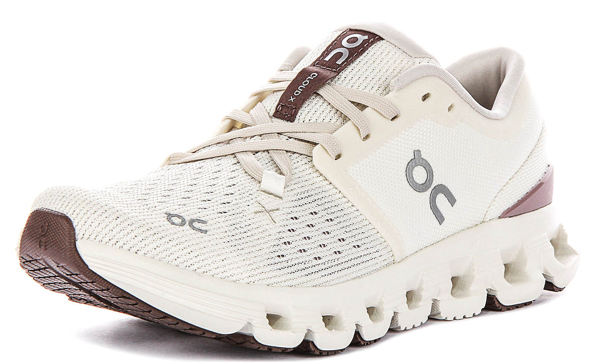 On Running Cloud X 4 In Ivory For Women