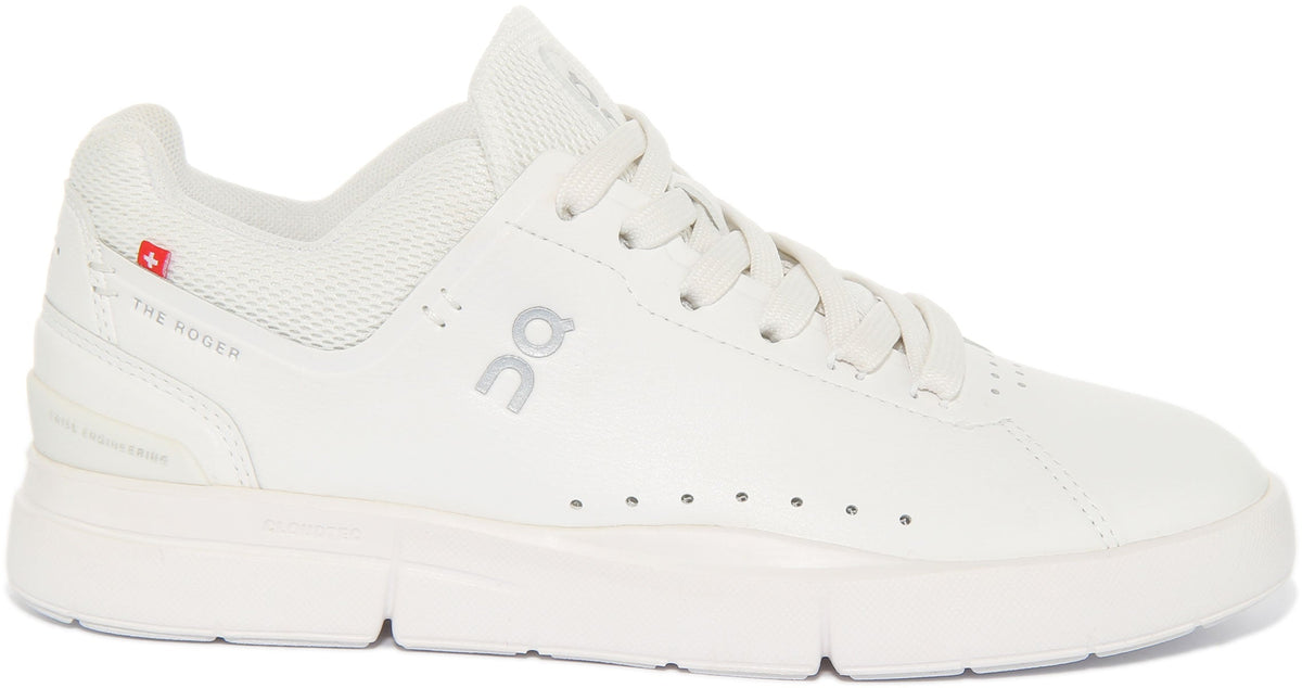 On Running The Roger Adv In White For Women