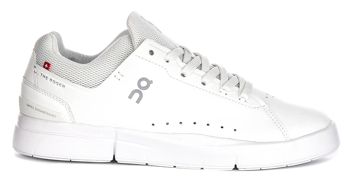 On Running The Roger Adv In White For Men
